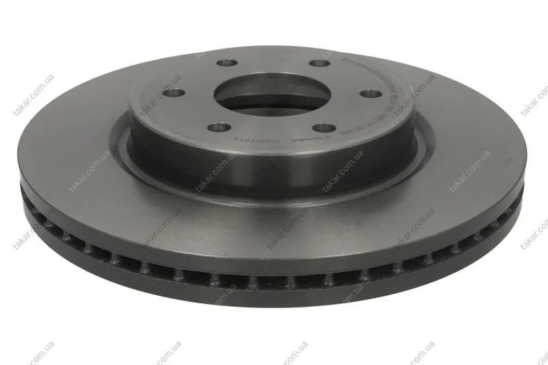Торзмозной диск двухсторонний на передний мост вентилируемый 6 BREMBO 09.D619.11 (фото 1)