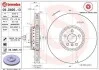 Торзмозной диск двухсторонний на передний мост вентилируемый 5 BREMBO 09.D895.13 (фото 1)