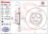 Диск гальмівний BMW 5 (G30) передн., вент. (вир-во) BREMBO 09.D904.13 (фото 1)