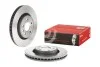 Торзмозной диск двухсторонний на передний мост вентилируемый 5 BREMBO 09.N236.21 (фото 2)