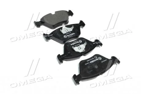 Тормозные колодки передние дисковые BREMBO P06 012
