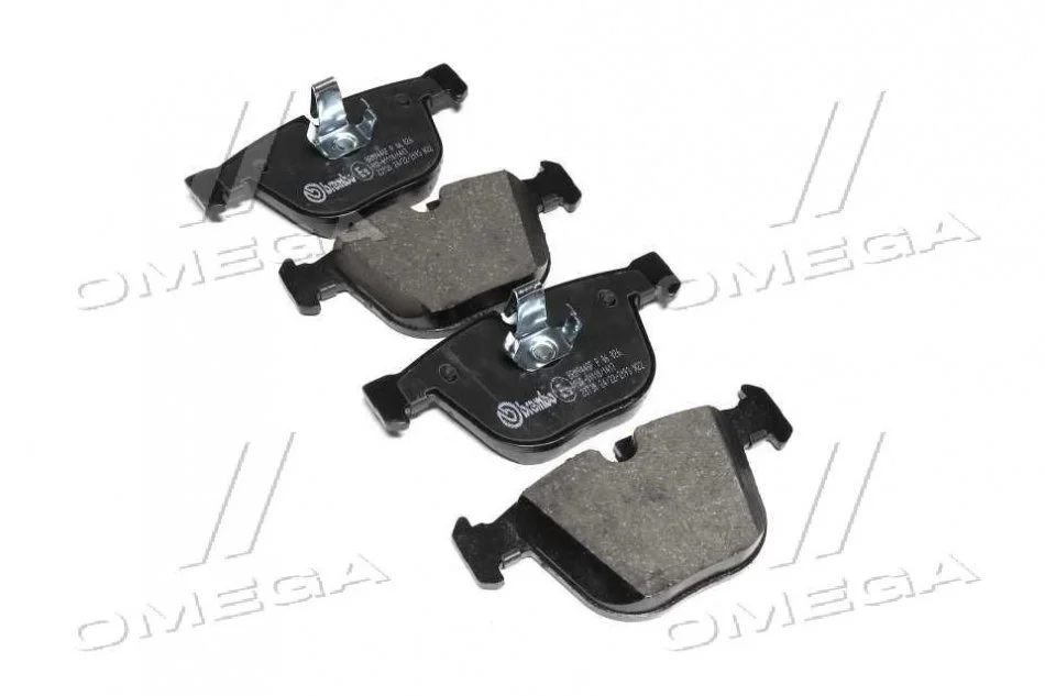 Тормозные колодки задние дисковые BREMBO P06 026 (фото 1)