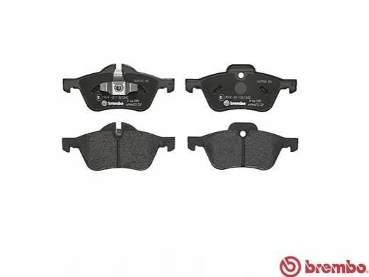 Тормозные колодки передние дисковые BREMBO P06 030 (фото 1)