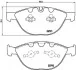 Гальмівні колодки передні дискові BREMBO P06 047 (фото 1)