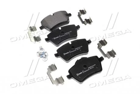 Тормозные колодки передние дисковые BREMBO P06 051