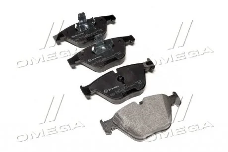 Тормозные колодки передние дисковые BREMBO P06 054