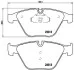 Тормозные колодки дисковые BREMBO P06 054X (фото 2)