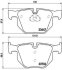 Гальмівні колодки дискові BREMBO P06 056X (фото 1)