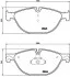Тормозные колодки передние дисковые BREMBO P06 076 (фото 1)