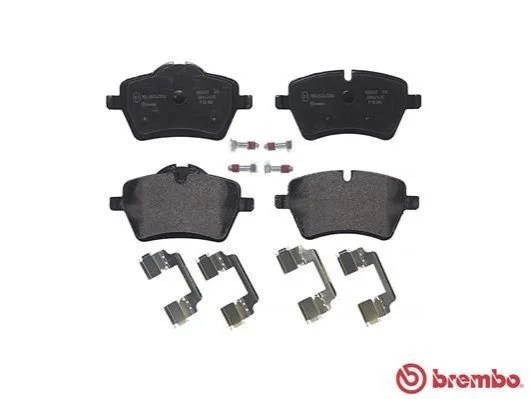 Тормозные колодки дисковые BREMBO P06 086 (фото 1)
