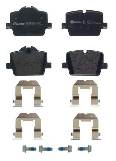 Тормозные колодки дисковые BREMBO P06 114