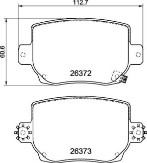 Гальмівні колодки дискові BREMBO P09 030