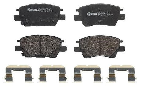 Гальмівні колодки дискові BREMBO P10 073