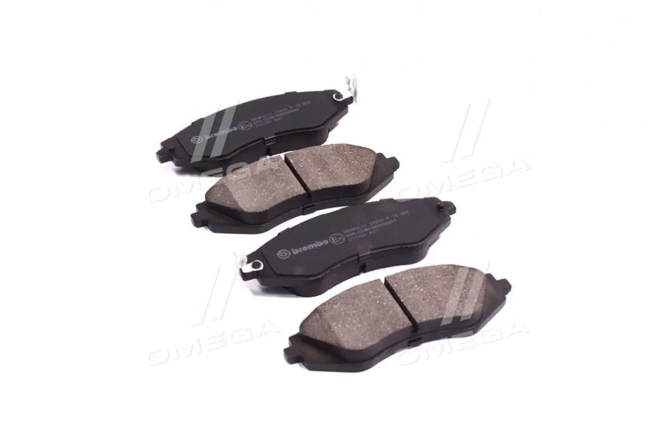 Тормозные колодки передние дисковые BREMBO P15 002 (фото 1)