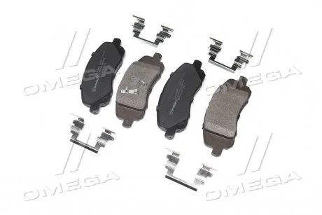 Тормозные колодки передние дисковые BREMBO P18 001
