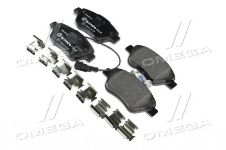 Тормозные колодки передние дисковые BREMBO P23 085
