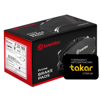Гальмівні колодки дискові BREMBO P23 169
