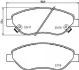 Тормозные колодки дисковые BREMBO P23 178 (фото 1)