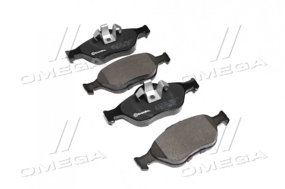 Тормозные колодки передние дисковые BREMBO P24 055 (фото 1)