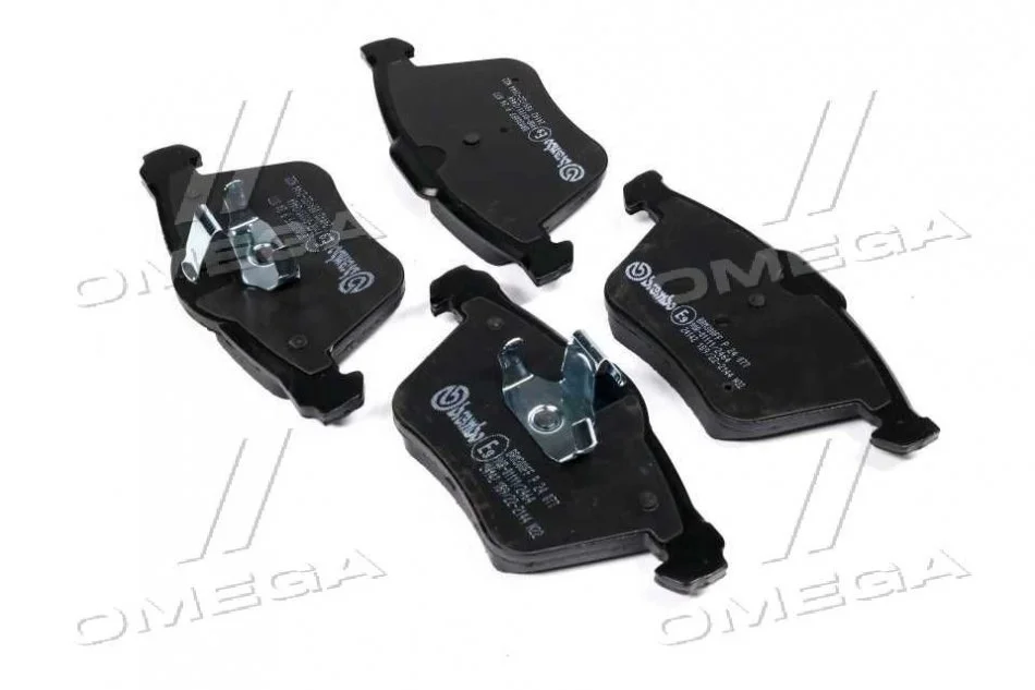 Гальмівні колодки передні дискові BREMBO P24 077 (фото 1)