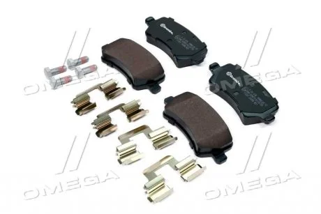 Тормозные колодки задние дисковые BREMBO P24 078