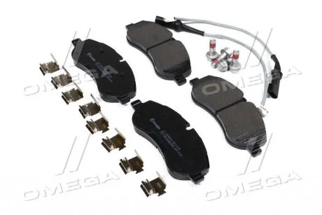 Гальмівні колодки передні дискові BREMBO P24 152