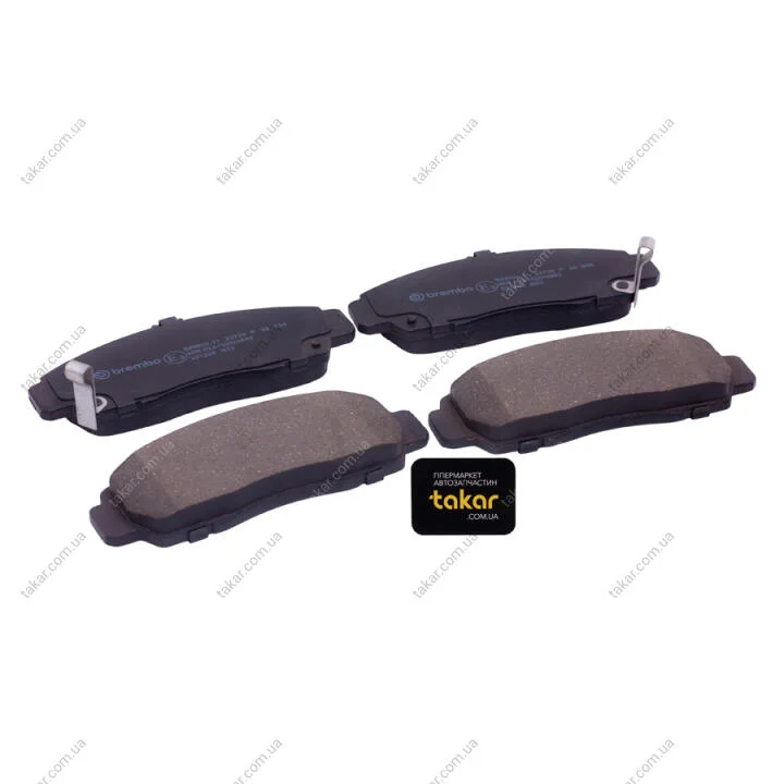 Гальмівні колодки передні дискові BREMBO P28 034 (фото 1)