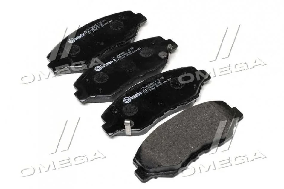Гальмівні колодки передні дискові BREMBO P28 035 (фото 1)