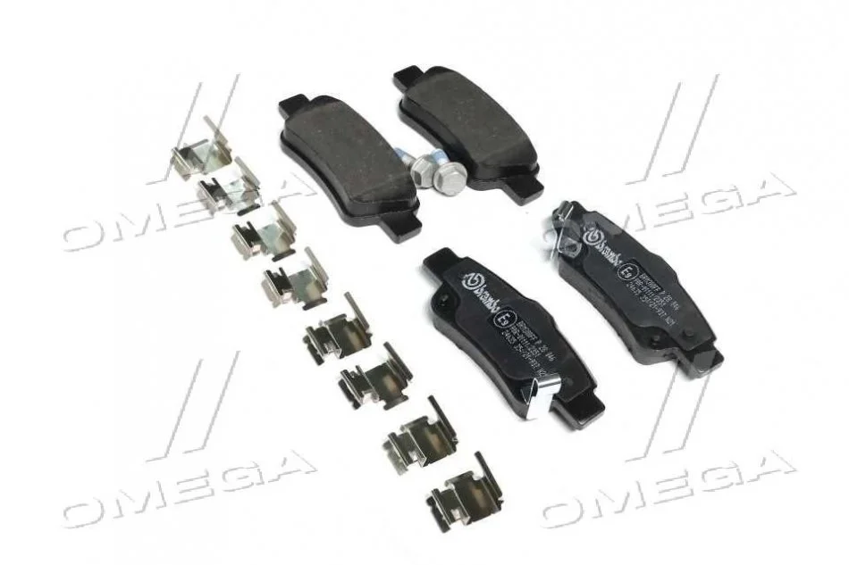 Гальмівні колодки задні дискові BREMBO P28 046 (фото 1)
