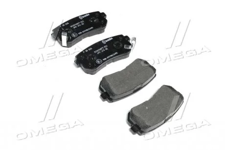 Тормозные колодки задние дисковые BREMBO P30 025