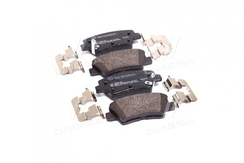 Гальмівні колодки задні дискові BREMBO P30 067 (фото 1)