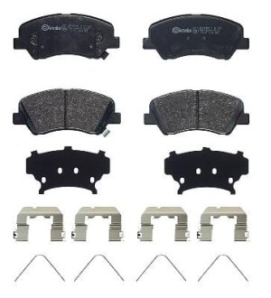 Тормозные колодки дисковые BREMBO P30 122