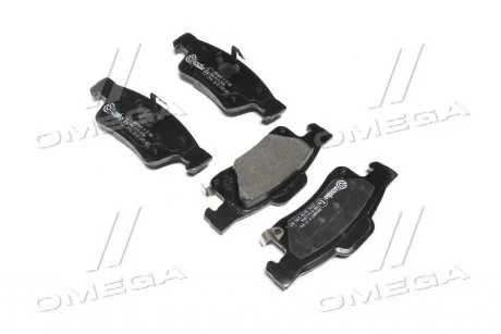 Тормозные колодки задние дисковые BREMBO P37 016