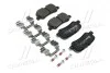Тормозные колодки задние дисковые BREMBO P44 013 (фото 1)