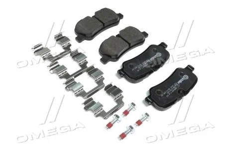 Тормозные колодки задние дисковые BREMBO P44 013