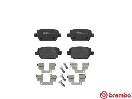 Гальмівні колодки задні дискові BREMBO P44 017