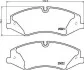 Тормозные колодки передние дисковые BREMBO P44 024 (фото 1)