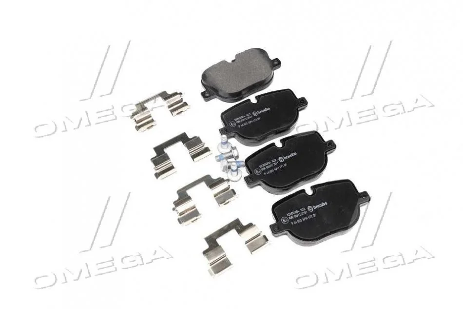 Тормозные колодки задние дисковые BREMBO P44 025 (фото 1)