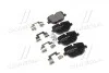 Тормозные колодки задние дисковые BREMBO P44 025 (фото 1)