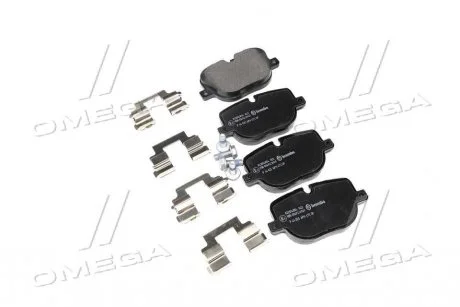 Тормозные колодки задние дисковые BREMBO P44 025