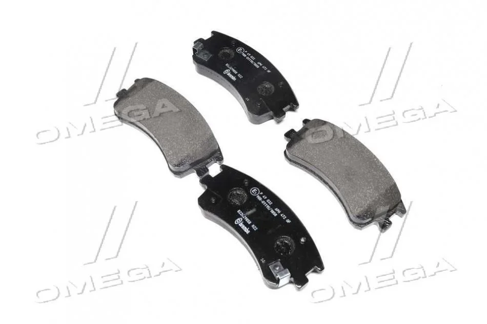 Тормозные колодки передние дисковые BREMBO P49 032 (фото 1)