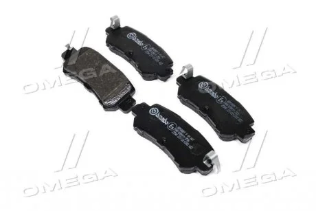 Гальмівні колодки задні дискові BREMBO P49 047