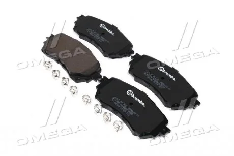 Тормозные колодки передние дисковые BREMBO P49 048
