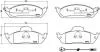 Гальмівні колодки дискові BREMBO P50 039 (фото 1)