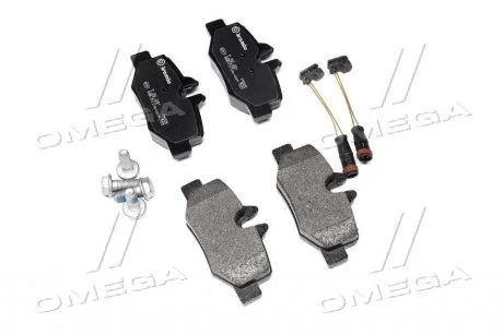 Тормозные колодки задние дисковые BREMBO P50 051