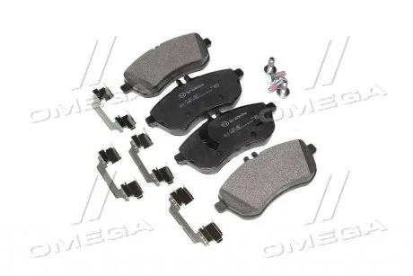 Тормозные колодки передние дисковые BREMBO P50 067