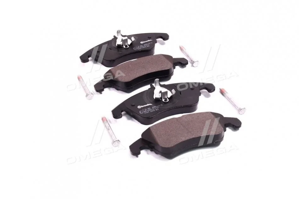 Тормозные колодки передние дисковые BREMBO P50 069 (фото 1)