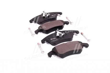 Тормозные колодки передние дисковые BREMBO P50 069