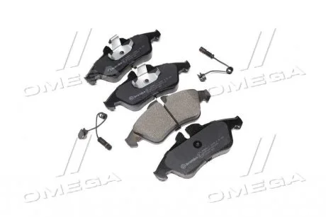 Тормозные колодки передние дисковые BREMBO P50 080