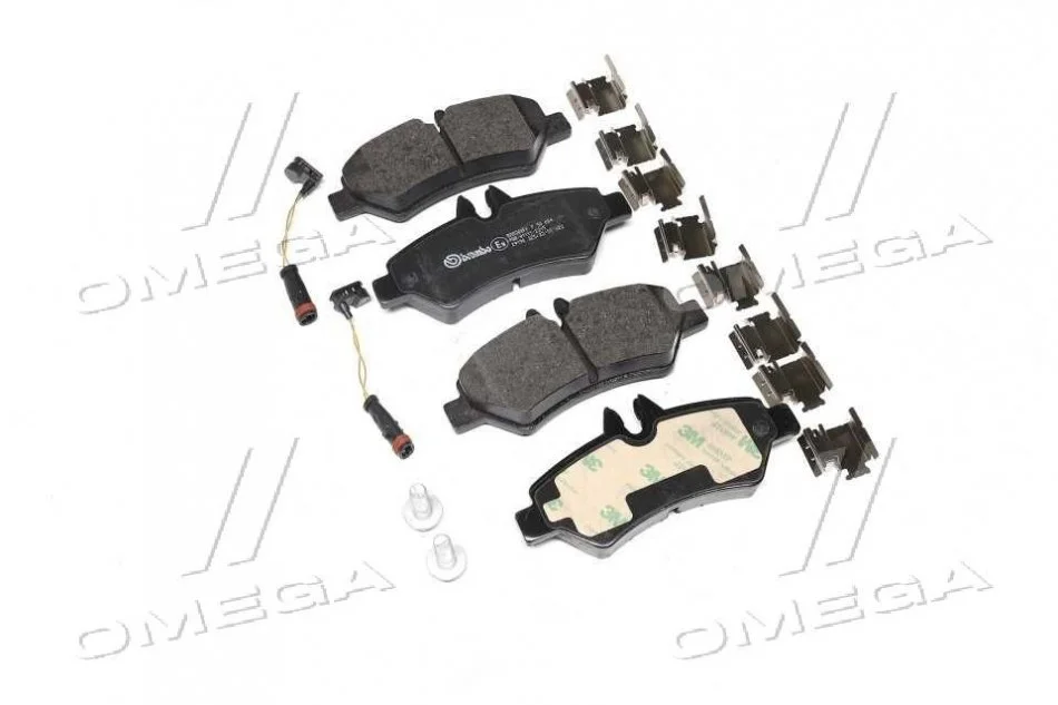 Гальмівні колодки задні дискові BREMBO P50 084 (фото 1)